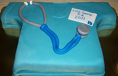 Sculpted Scrubs Cake